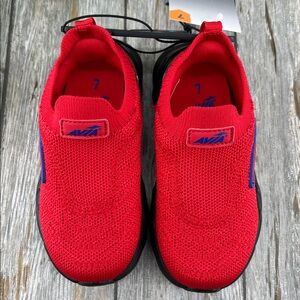 Baby Toddler Honeycomb Slip On Knit Sneakers Shoes Size 7